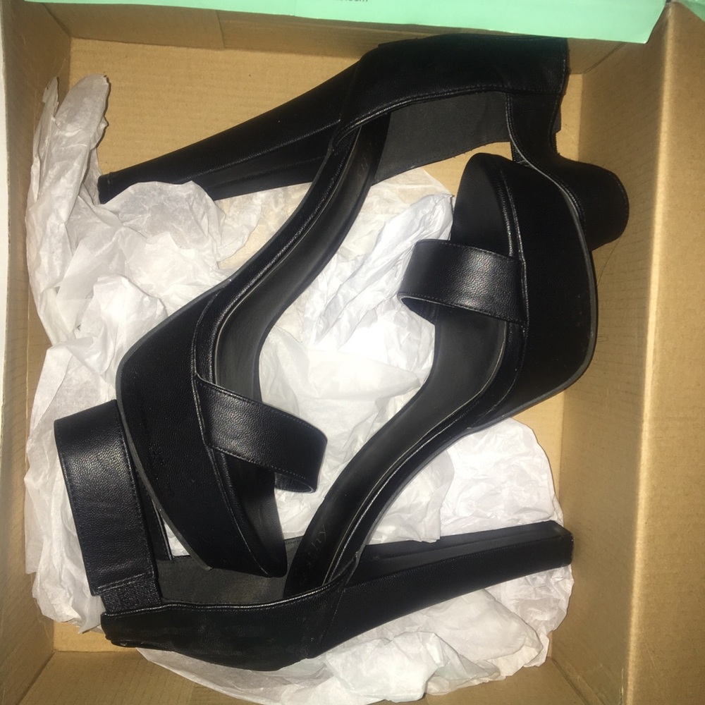 Kathy Jean Black High Heels